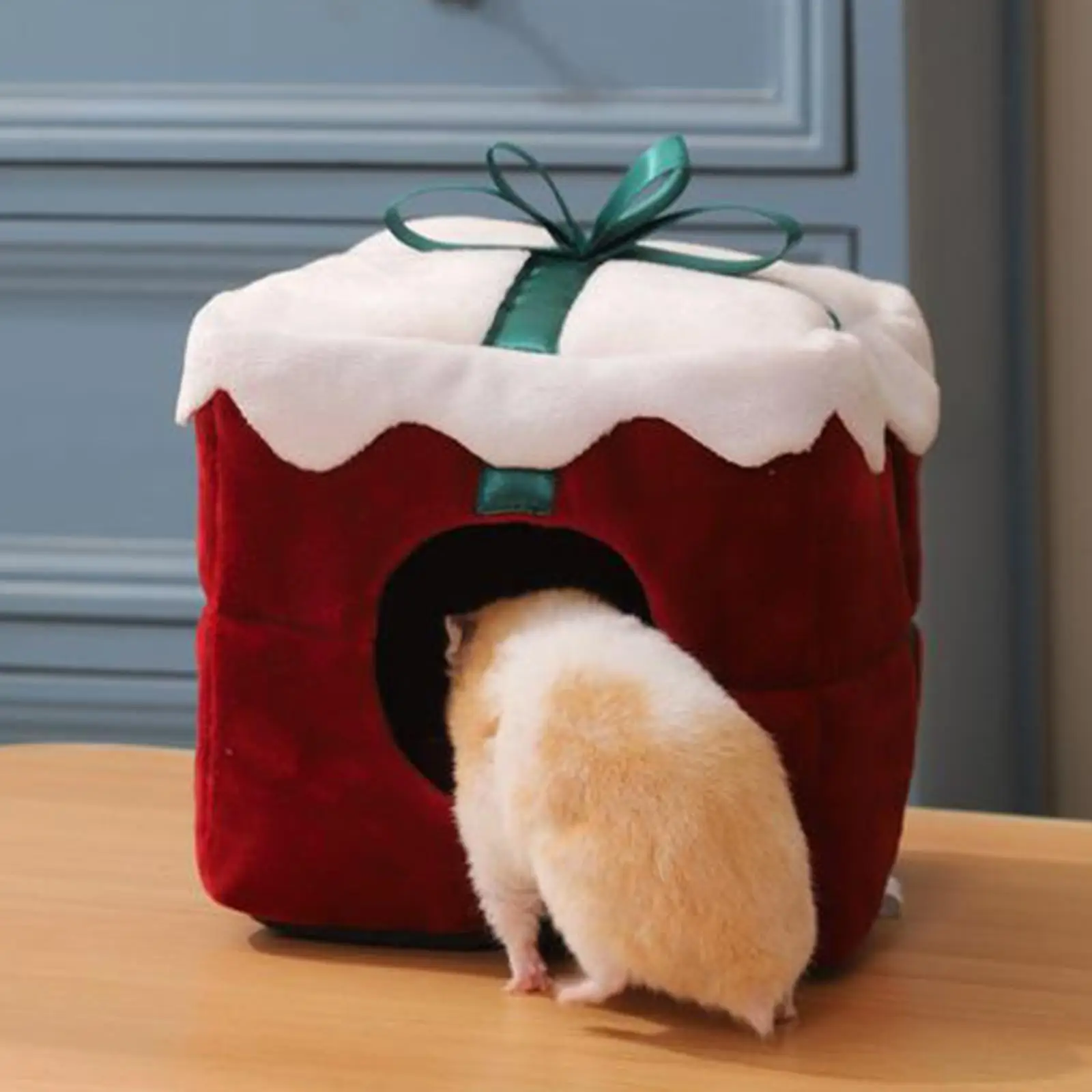 Guinea Pig Bed Cave Warm Hamster Bed Cave for Indoor Ferret Rabbit