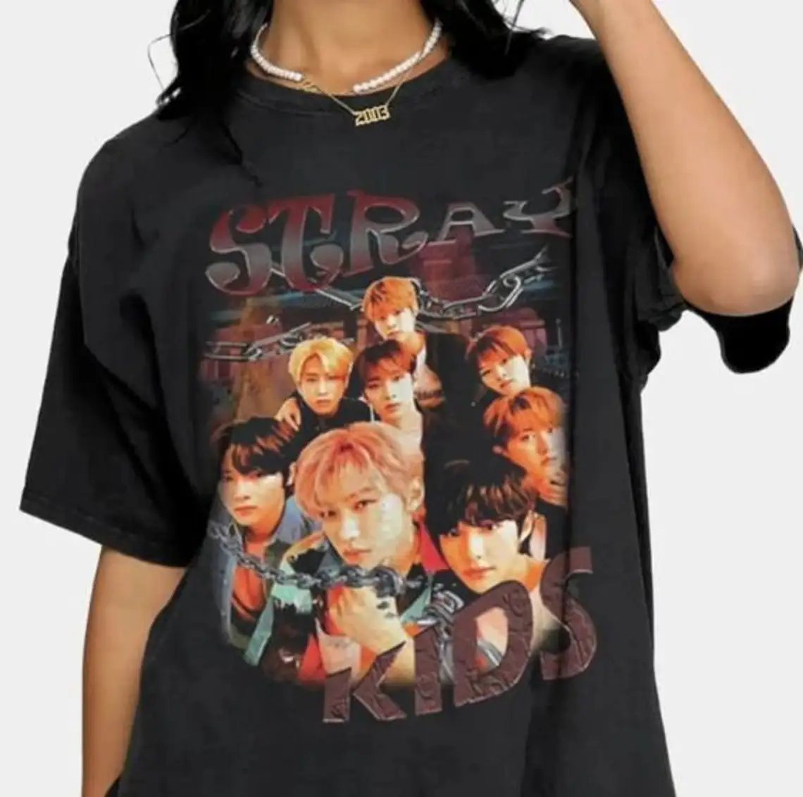 Stry Kids Shirt Stay Maniac Oddinary SKZ Tshirt Kpop Merch Shirt World Tour Everyone All Around Tees Stry Shirt Felix Rap