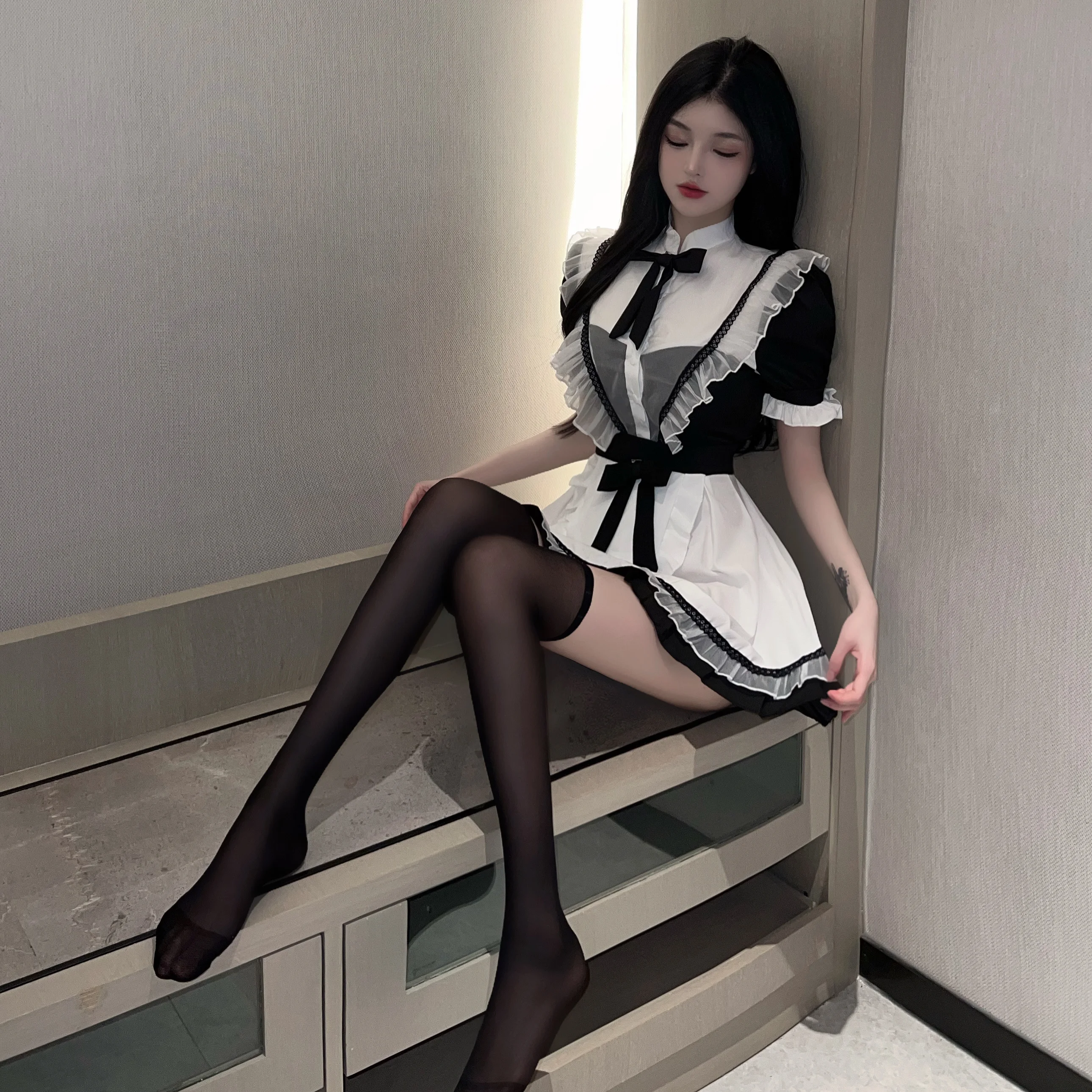 

Women Cute Temptation Maid Outfit Cosplay Costumes Sweet Sexy Underwear Anime Role Play Couple Game Party Servant Uniform New