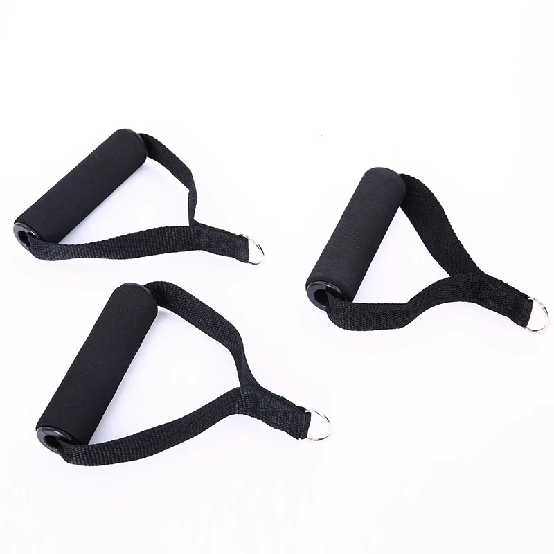 1 Pair Pull Rope Grip Fitness Handles - Exercise Band Handles for Yoga Hammock & Resistance Bands Training image 3