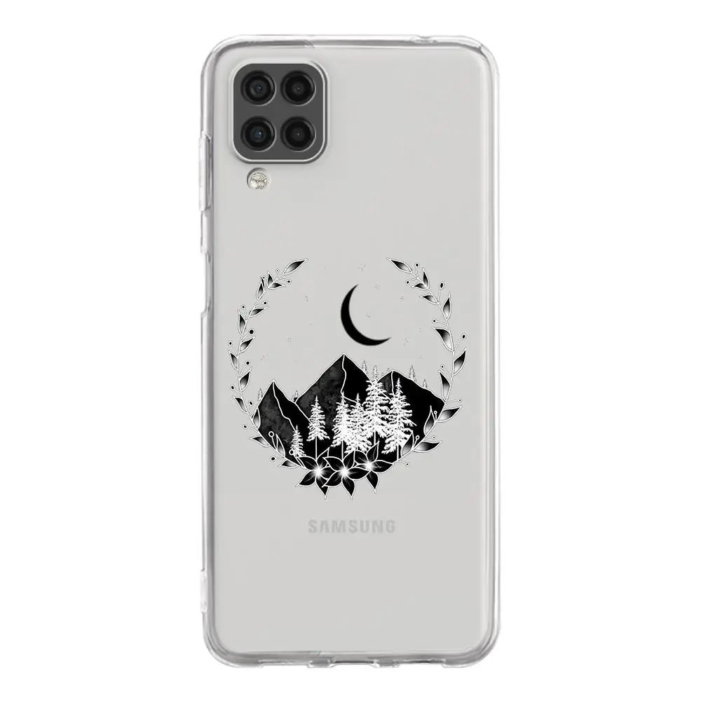 Letter Print Kangaroo Phone Case for Samsung A13 A15 A25 A35 A51 A55 A71 A21S A11 A31 A52 A41 A23 A53 A73 5G A03S A05s Cover