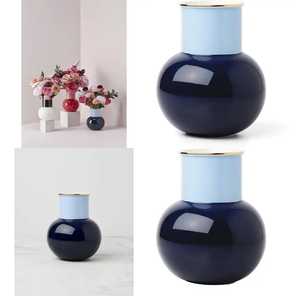 

Vibrant Blue Pop Art Bouquet in a Cool Vase