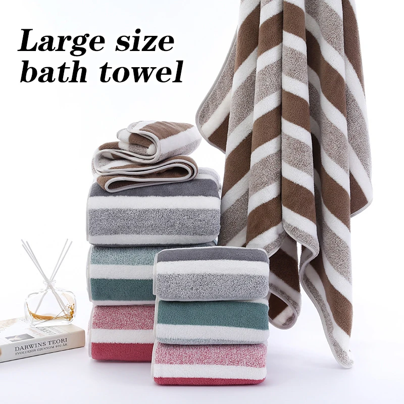 New Home Soft and Comfortable Bath Towels for Men and Women, Absorbent and Comfortable Couple's Large Towels, Wrapping Towels