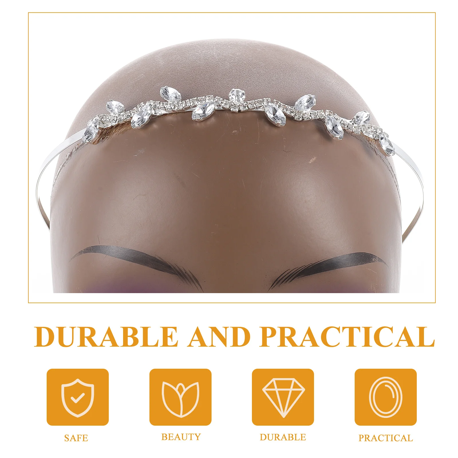 

4pcs Pearl Headband Rhinestone Wedding Hair Accessories Bridesmaid Bridal Decorate Women Hair Accessory Fashion