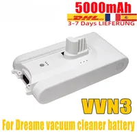 25.2V 5000mAh for Xiaomi Mijia Vacuum Cleaner V8 V9 V9B V9P V10 VVN3 VVN4 Dreame Vacuum Cleaner 18650 Li Ion Battery Pack