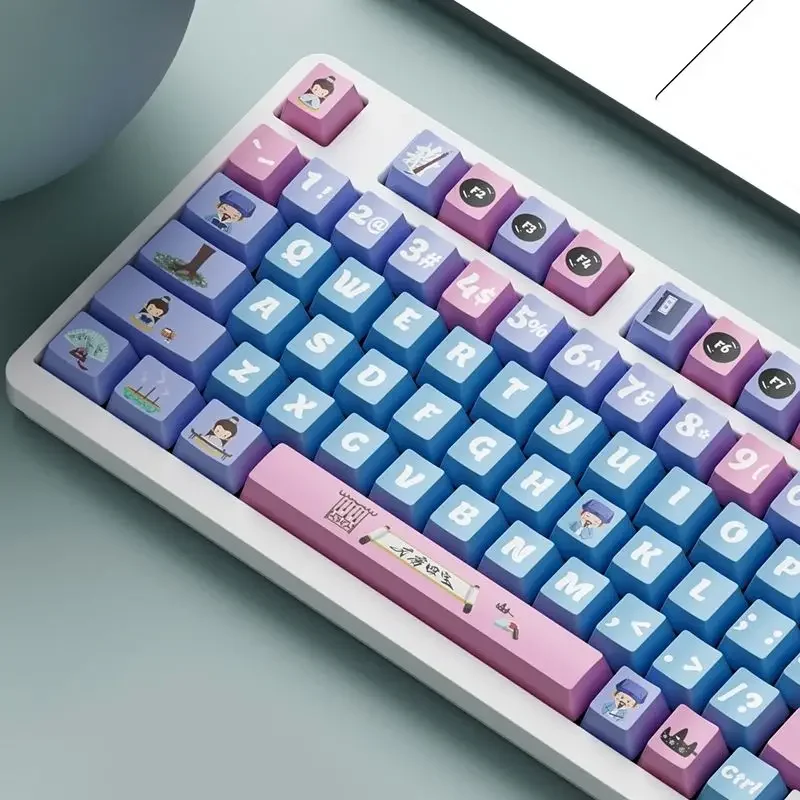 

Little Scholar Studying Notes Color Original Five-Sided Sublimation Personalized PBT Customized Keycaps