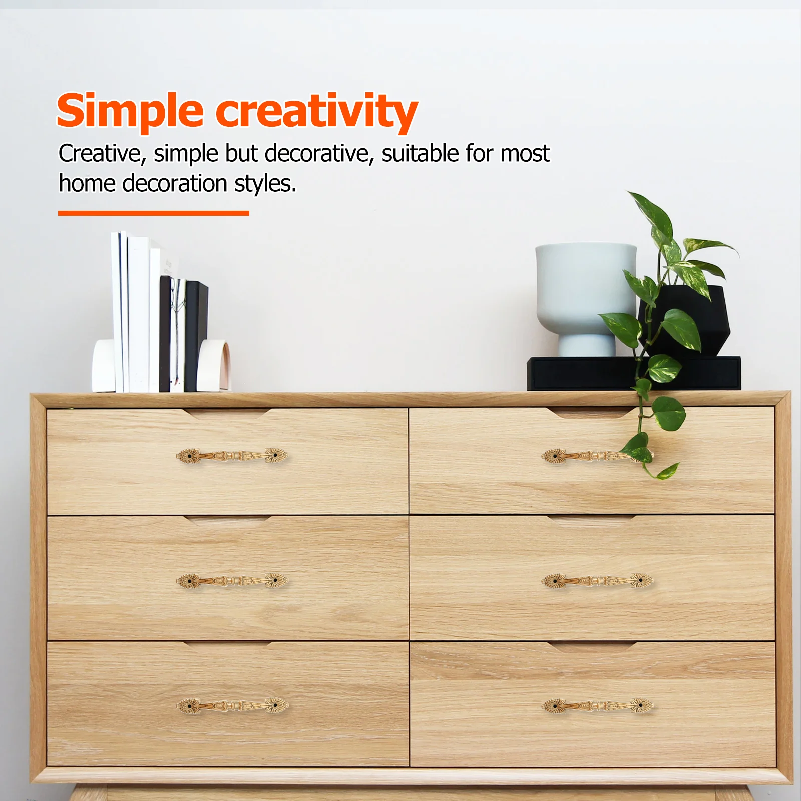 

1Set Pure Copper Replacement Door Handle Elegant European Style Cabinet Drawer Puller Furniture Wardrobe Handle