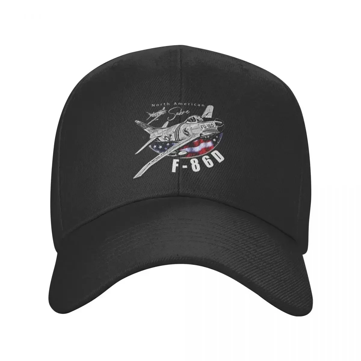 2026 North American F-86D Sabre Vintage Fighter Aircraft Baseball Cap Trucker Hat Sports Cap Luxury Man Hat Women's Beach Visor