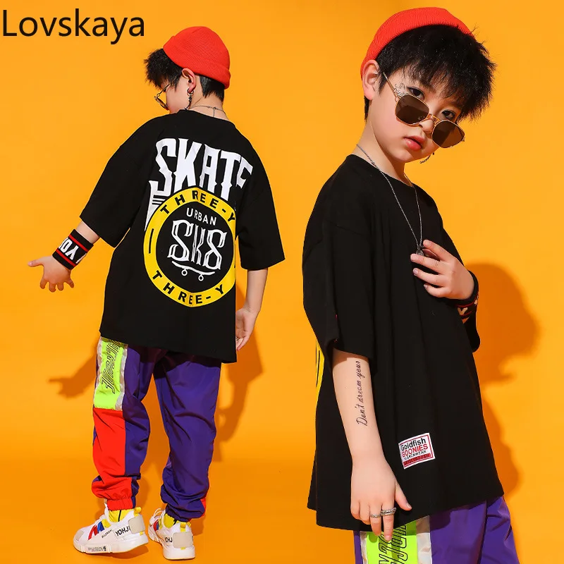 

Jazz Dance Clothing Hiphop Dance Performance Clothing Children's Hip Hop Costumes for Girls