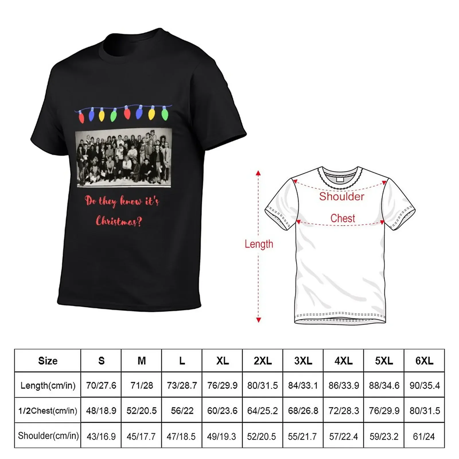 Band aid - Do they know it's Christmas? T-Shirt quick-drying heavyweights Men's clothing