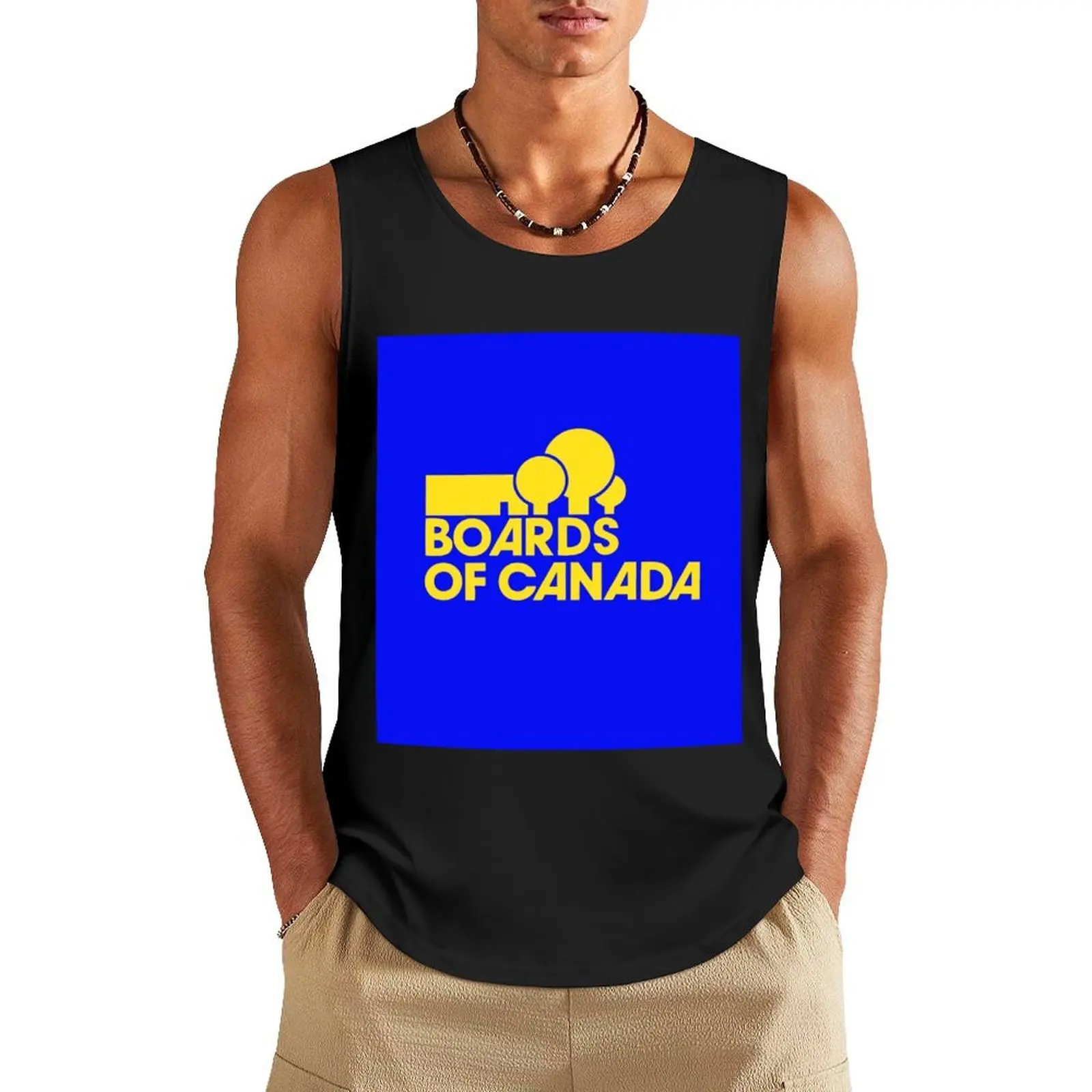 

Best Selling - Boards of Canada Merchandise T-Shirt Tank Top sleeveless shirt man Man summer clothes Vest for boy