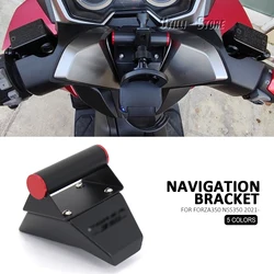 New 2021 2022 2023 Motorcycle GPS Mount Navigation Bracket Mobile Phone Bracket For Honda Forza 350 Forza350 FORZA350 NSS350