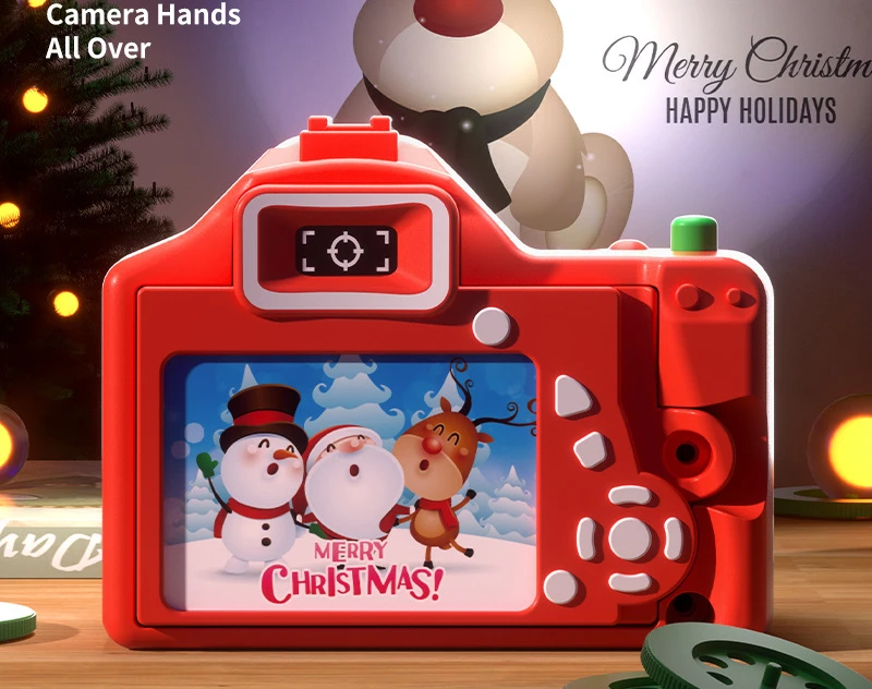 Super Large Image Children's Simulated Projection Camera Illuminates Christmas Birthday Gift