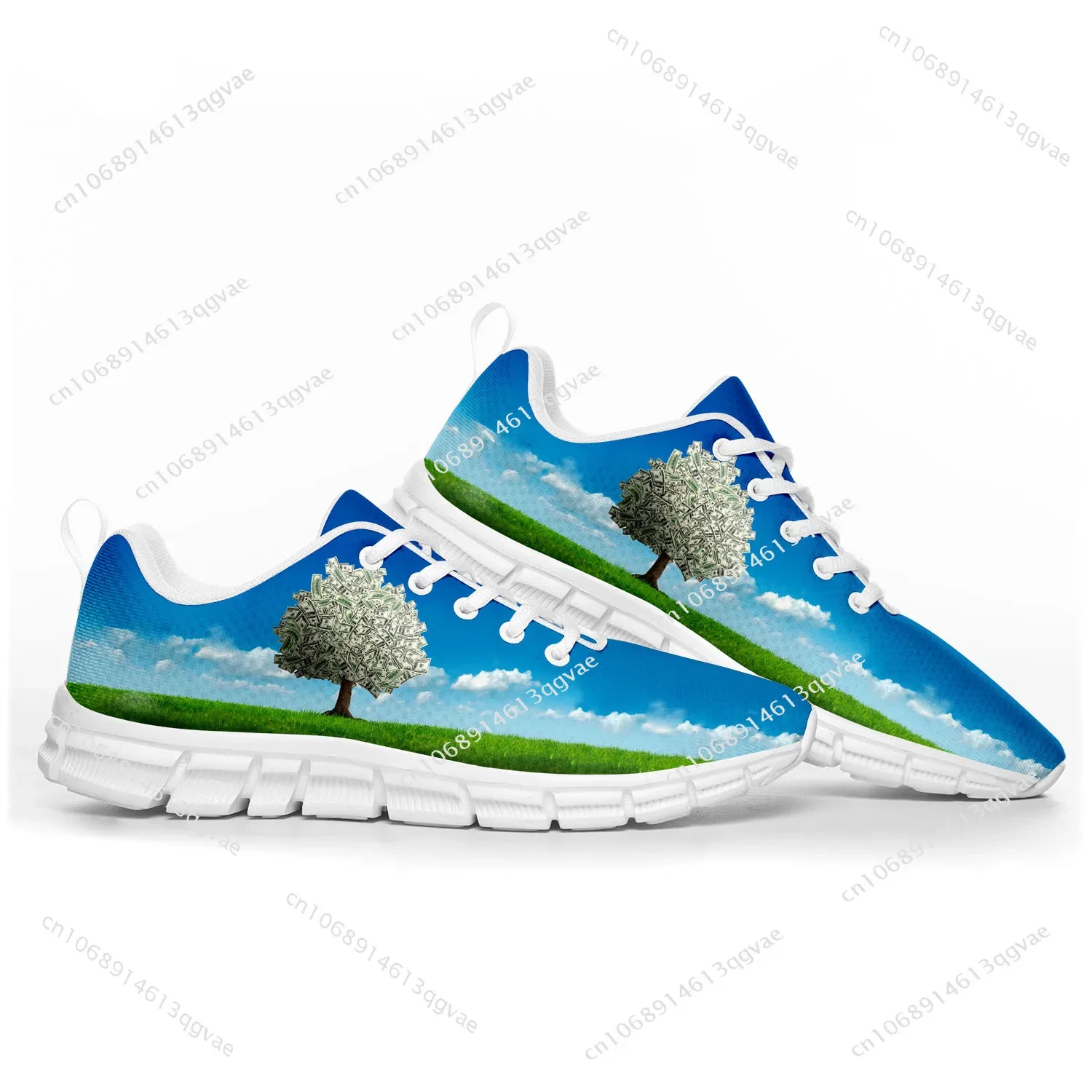 Dollar Green Tree Sports Shoes Mens Womens Teenager Kids Children Sneakers Casual Custom Made High Quality Couple Shoes White