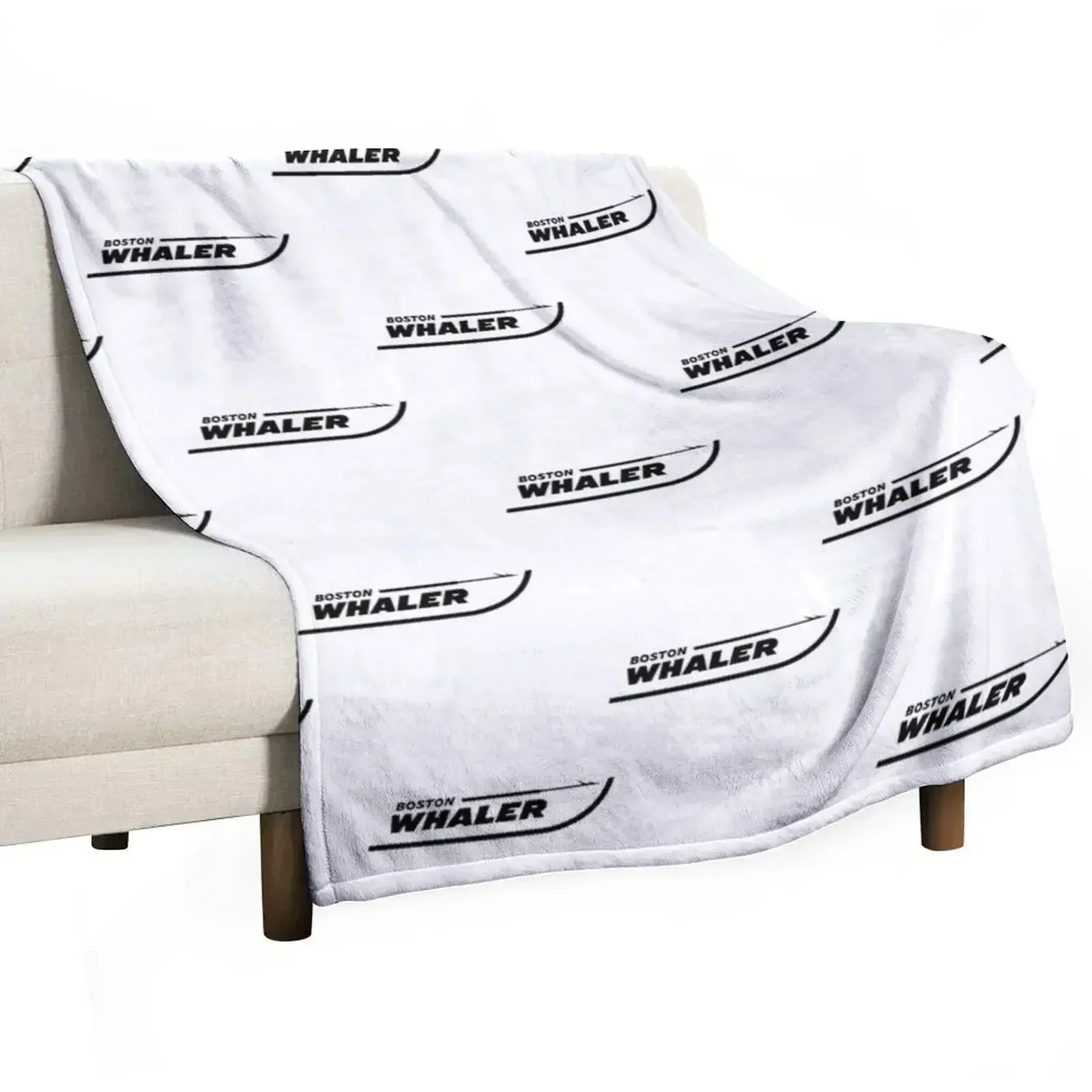 

Boston Whaler The Unsinkable Legend Throw Blanket Warm Plush Fuzzy Blanket for Living Room