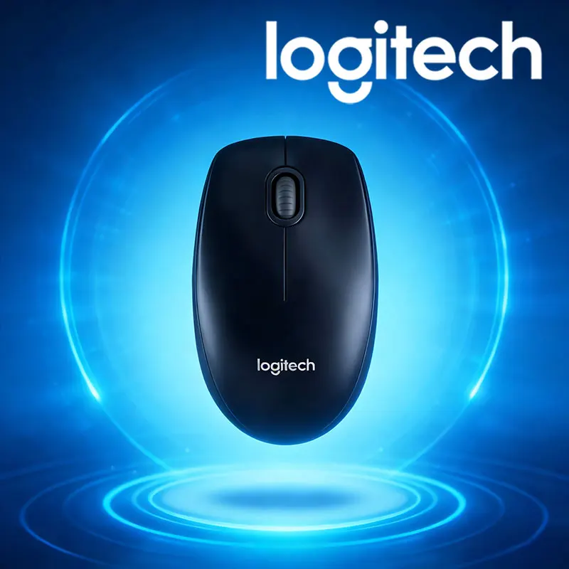 

LogitechM100R Студенческая киберспортивная офисная точный контроль эксперт двухрежимная проводная бесшумная мышь эргономичная легкая репутационная модель
