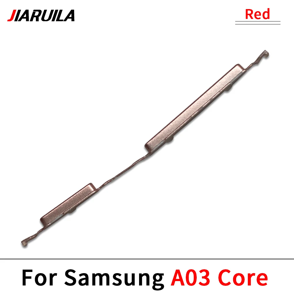 5Pcs,New For Samsung A03 A03S A03 Core Power Button Key + Volume Side Button Keys Replacement Part