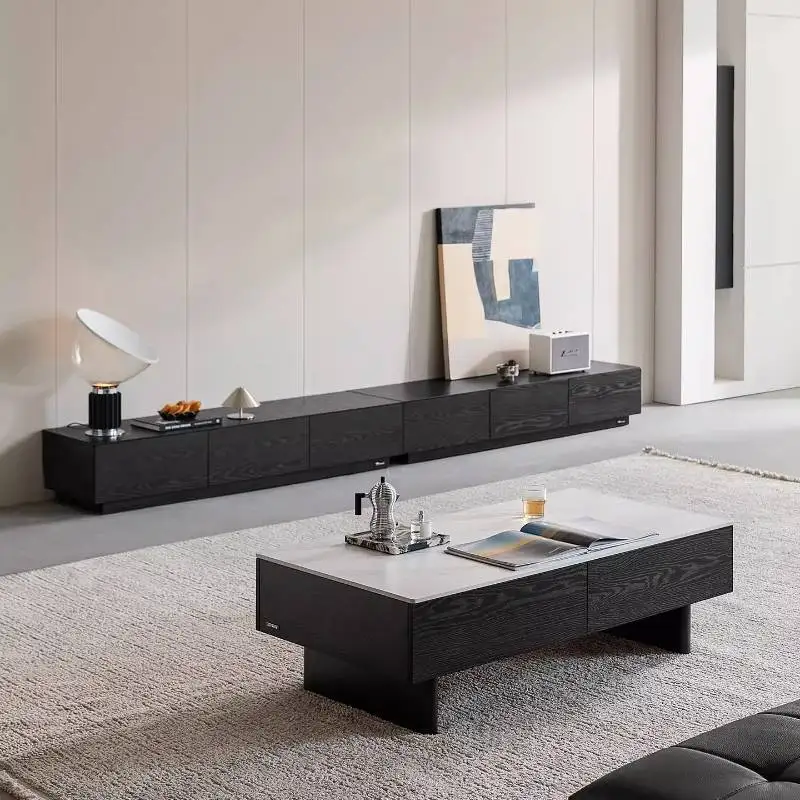 

Classic Design Luxury Tv Cabinet Minimalist Nordic Black Designer Tv Cabinet Modern Storage Unique Mueble Salon Furniture Home