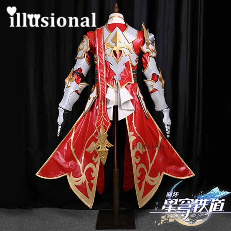 illusional Argenti from Honkai: Star Rail Argenti Cosplay Costume Full set with armors shoes High quality version