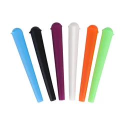 12Pcs Plastic Cigarette Storage Smell Proof Tube 118mm King Size Waterproof Airtight Solid Storage Seal Container