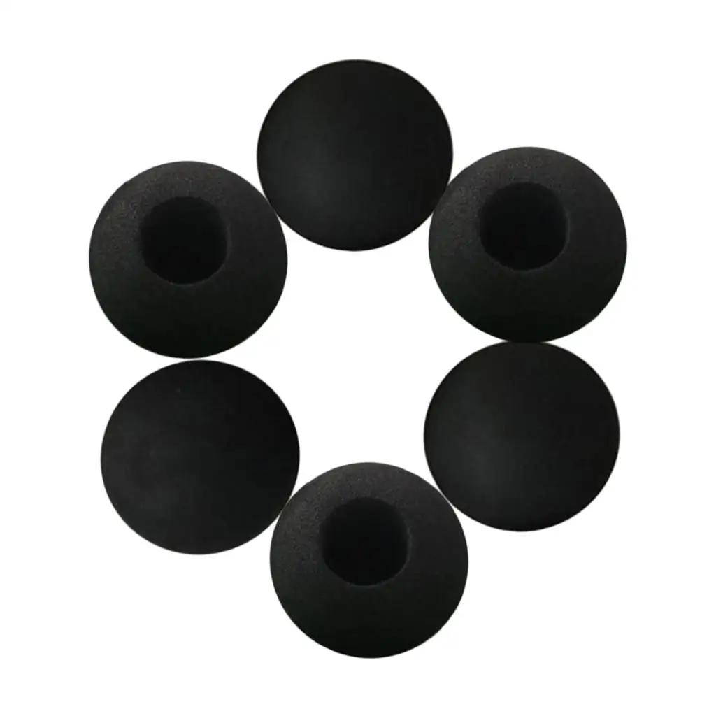 EVA Massage Ball Head 50mm Electric Muscle Massager Head Black Replacement Therapy Fascia Tool for Sore Muscle Relief