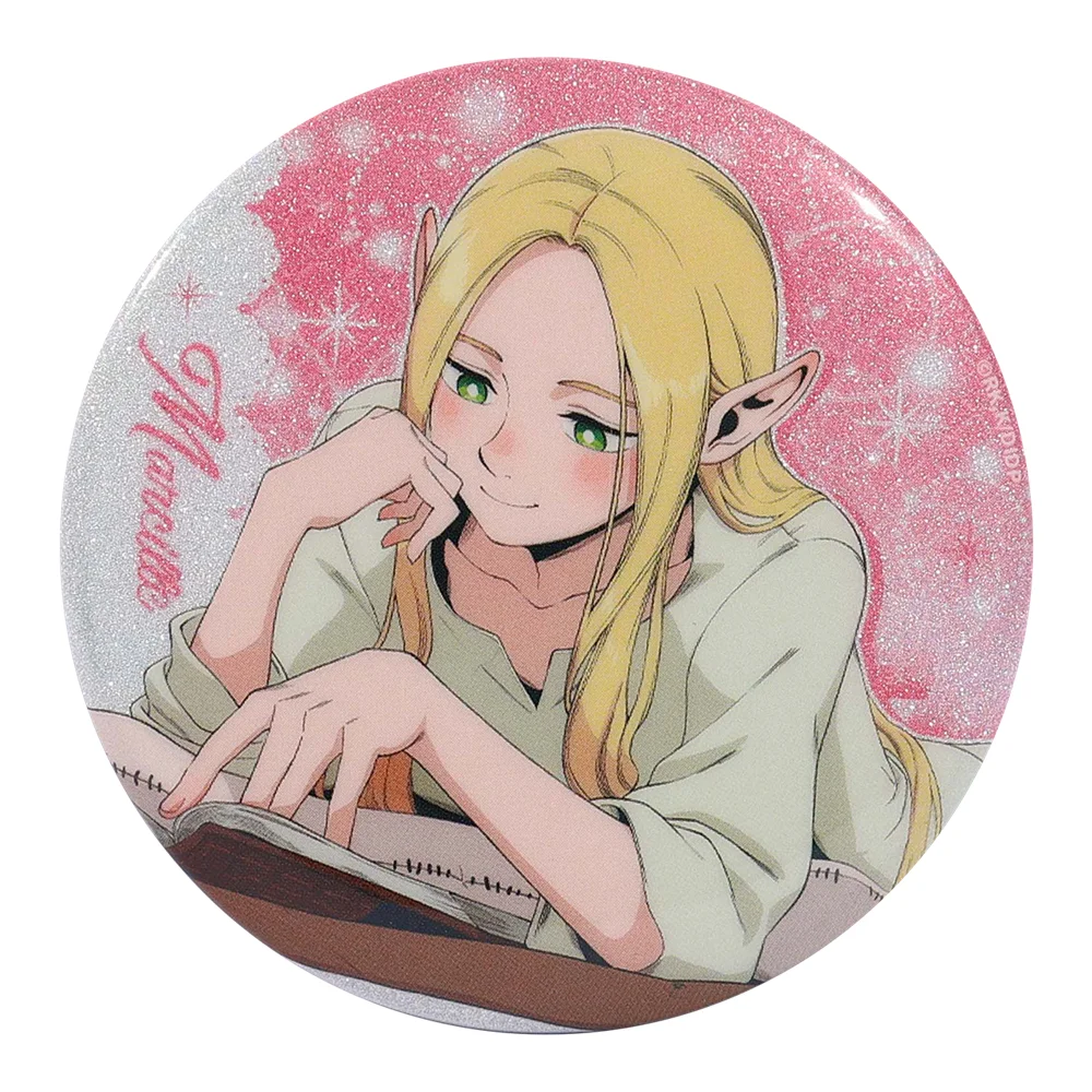 58mm Anime Delicious in Dungeon Meshi Laios Touden Falin Touden Dia Cosplay COSTUME Badge Pin SPTE Tinplate Brooch﻿ Prop Gilf