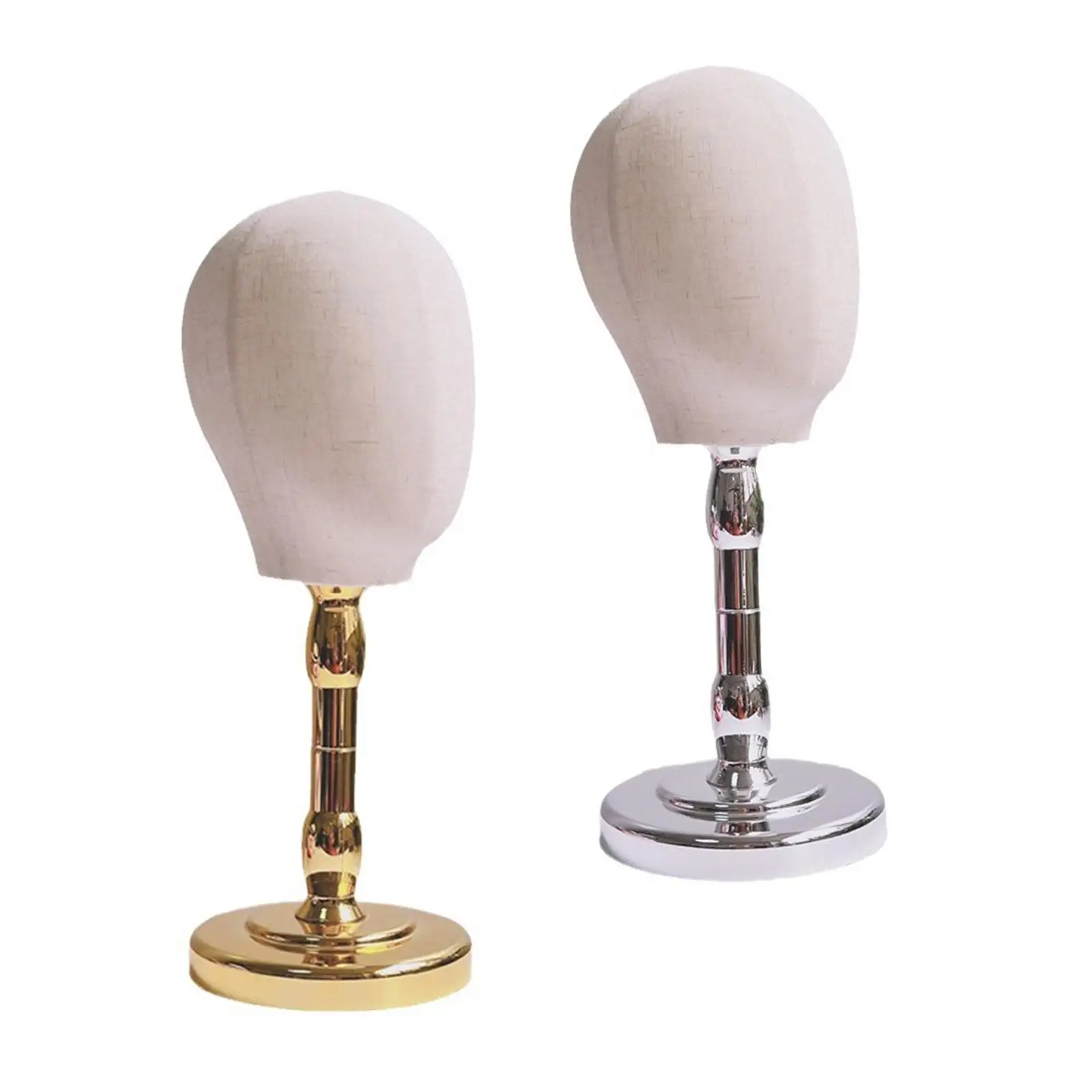 

Manikin Head Wig Making Hat Display Stand Wig Stand Wig Hat Display Stand Holder for Beginner Stylist Earphones