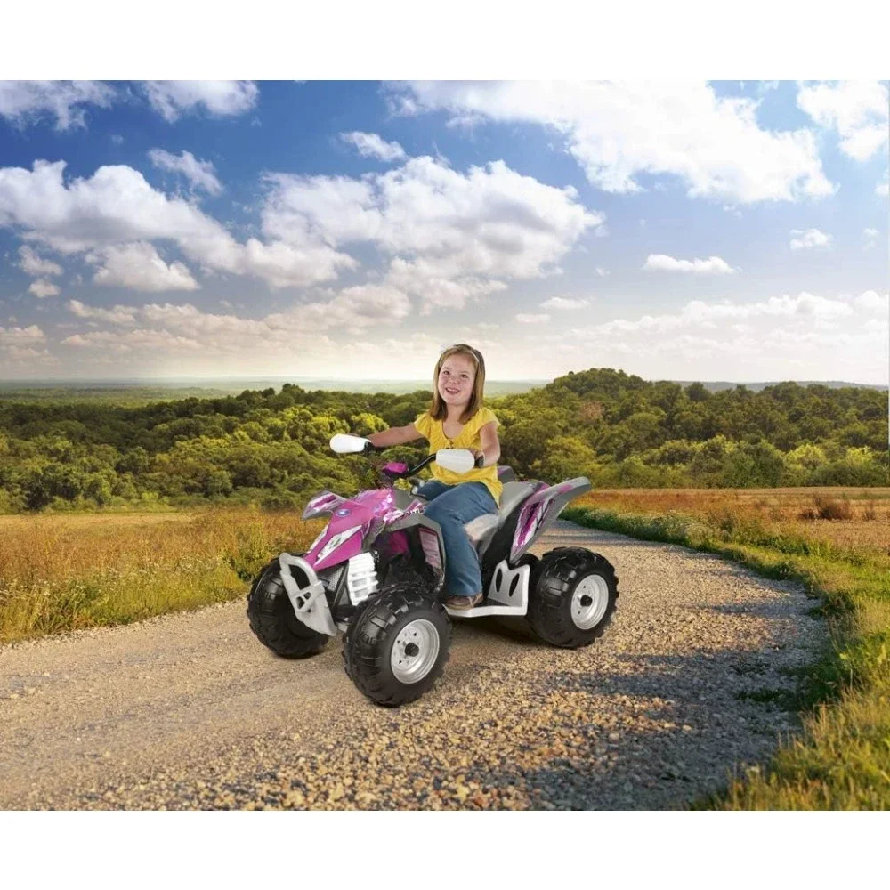 Outlaw Pink Power 12 Volt Ride on Quad