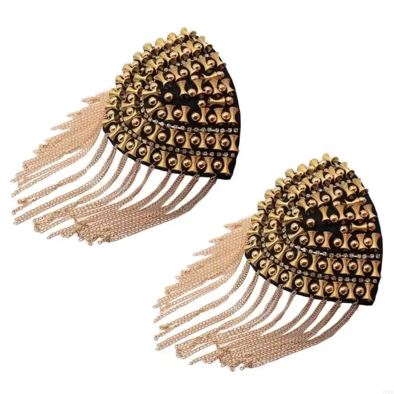 Frangia sulla spallina per accessori uniformi, abbellimenti per costumi scena e abiti alla Y08E