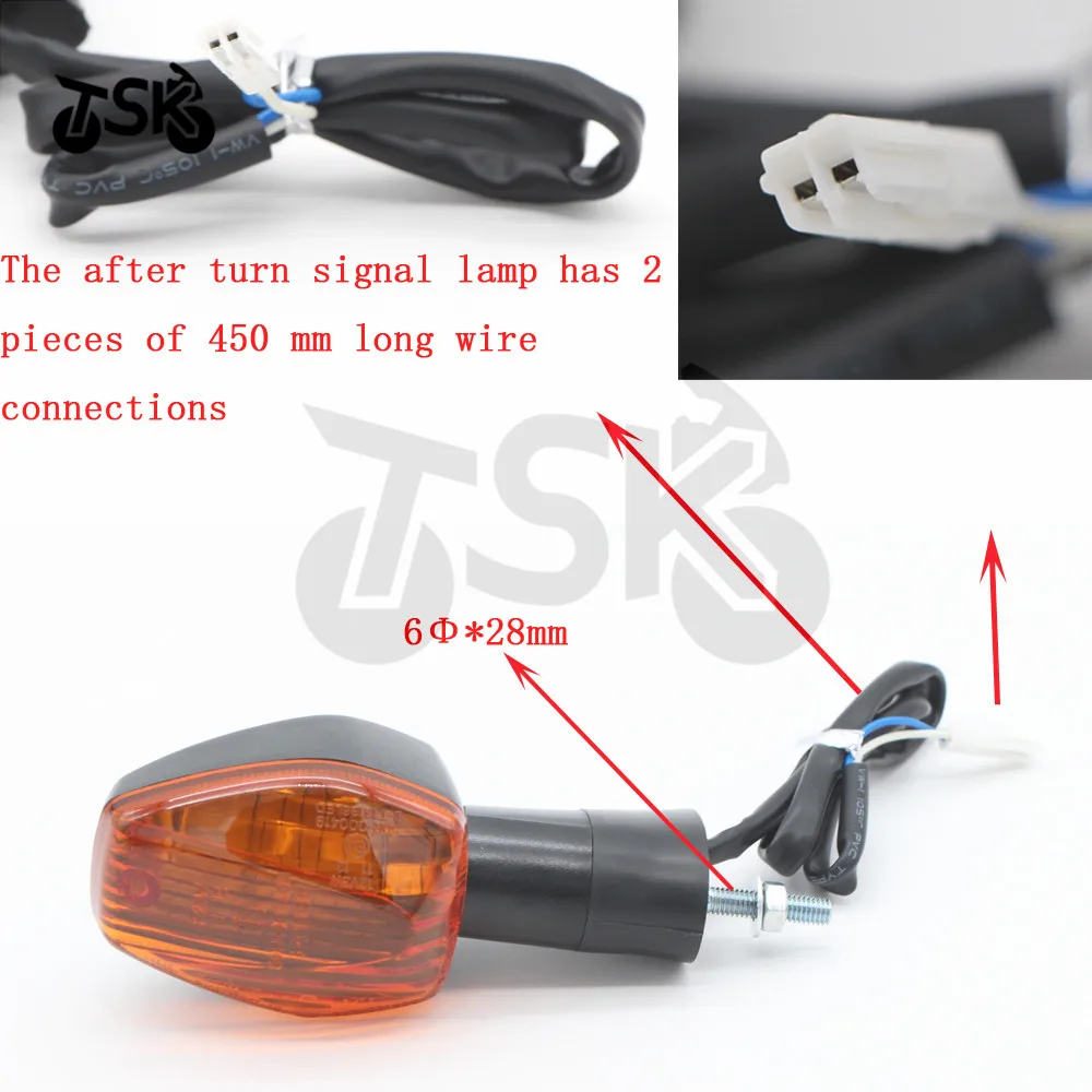 

For Honda CB 400 CB400 CBR 125R 900RR 1100XX RVT1000R RC51 VTR1000 SP-1 VTEC III CE certification Rear Turn Lamp