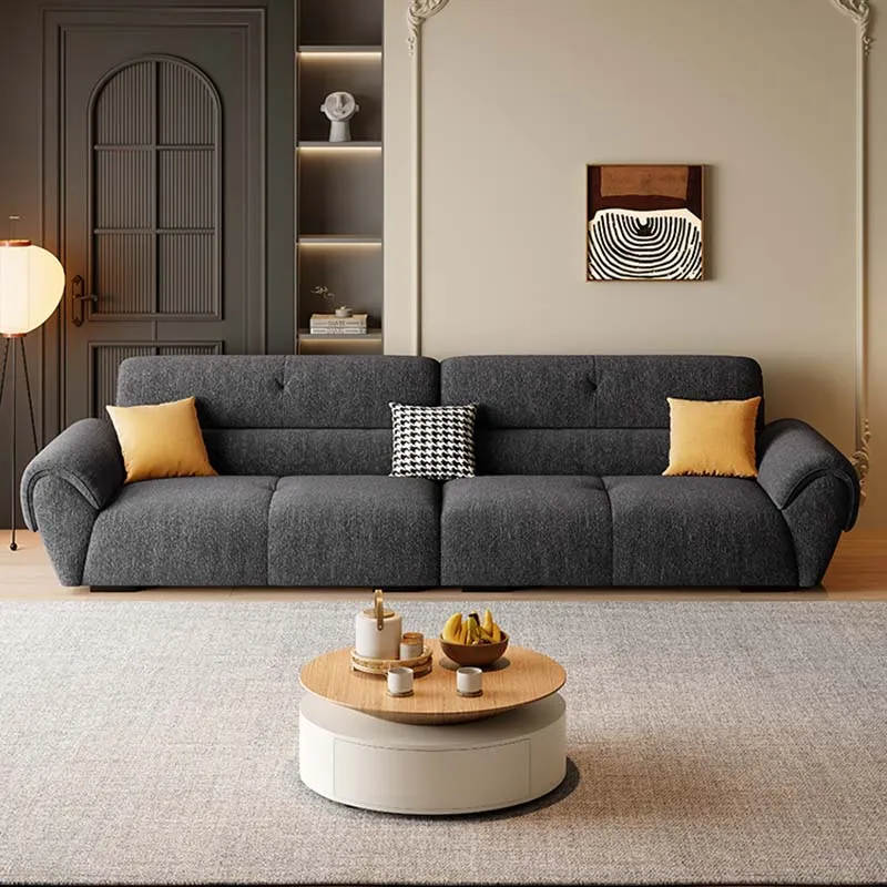 

European Living Room Sofas Modern Sectional Comfortable Lounge Sofa Wooden Lounge Divano Soggiorno Di Lusso Luxury Furniture