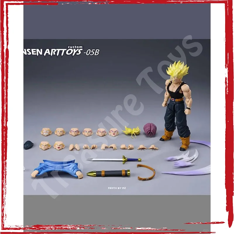 Tonsenarttoys Tonsen Arttoys Kamione Dragon Ball Z Super Saiyan SSJ SSJ2 جذوع 05a 05b أنيمي عمل أرقام نماذج اللعب الهدايا