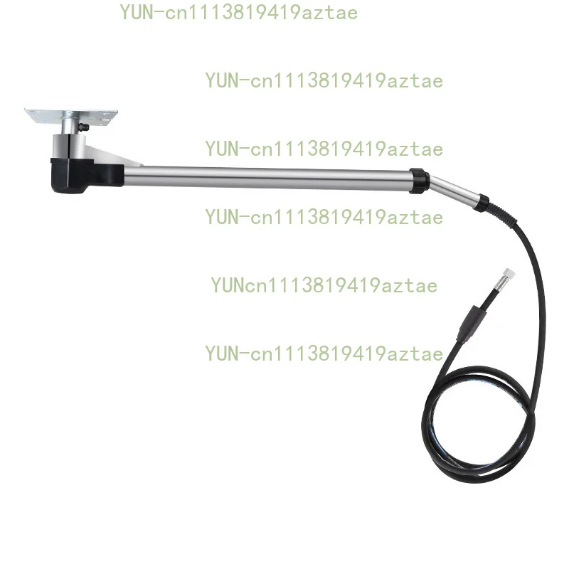 360° Rotating Car Wash Swing Arm Stainless Steel 5m Long with High Pressure Water Gun for Auto Cleaning Shop Garage