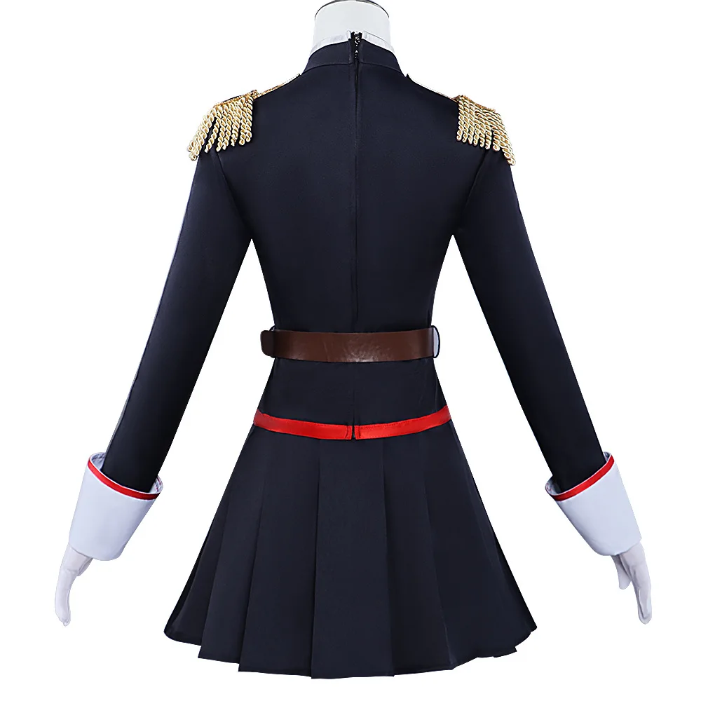 Japanese Anime Mato Seihei No Slave Uzen Kyoka Uniform Cosplay Costume Women Halloween Carnival Party Performance Outfits