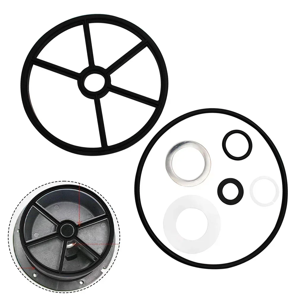 1 Juego de kits de repuesto de sello de junta de araña de válvula de filtro de piscina para 1 1/2 "SP0710 para válvulas de filtro de piscina vario-flo