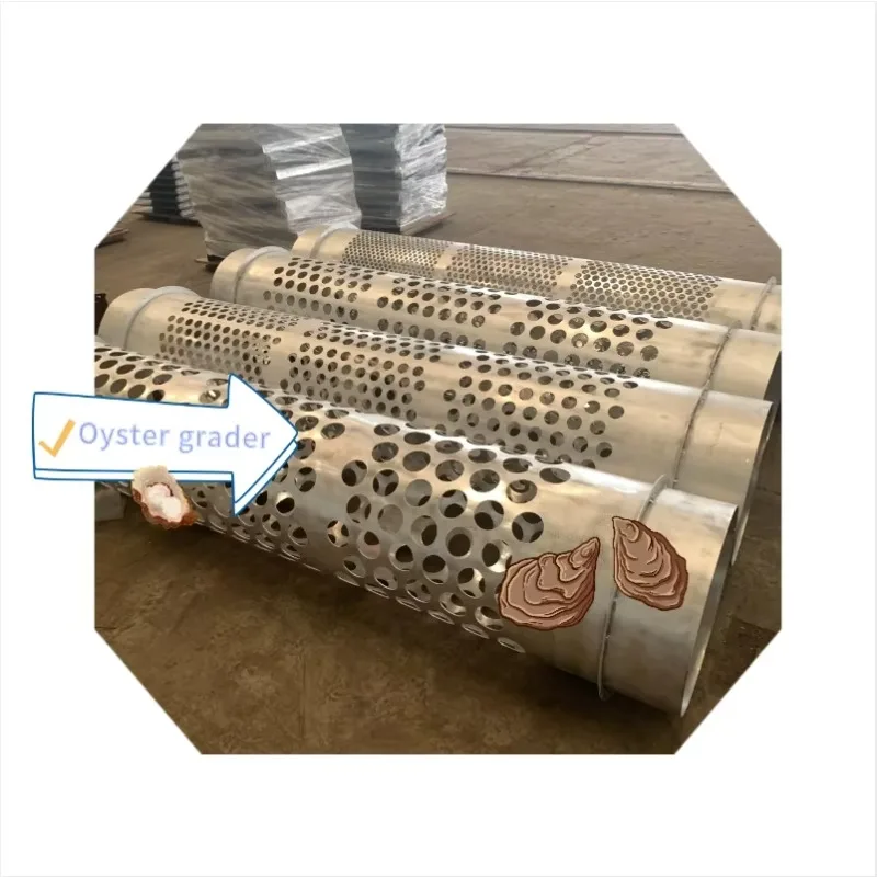 Shellfish Oyster Farm Heavy Machine Oyster Sorting Tumbler Grader High Efficiency Ship to Door