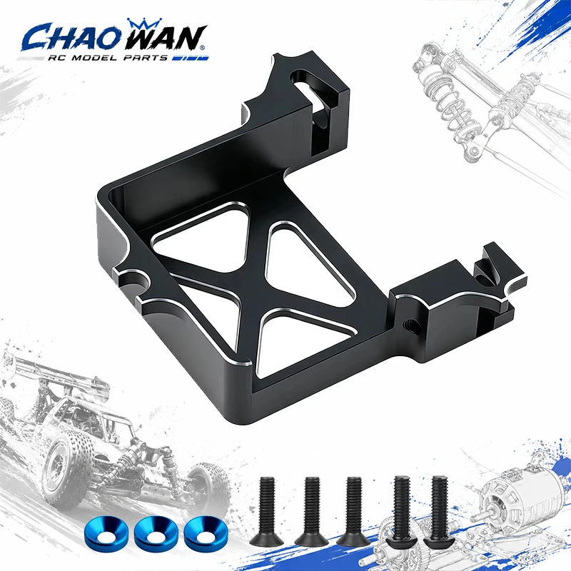 Aluminum Servo Mount for Standard 25T Servo Upgrade Parts Fit Traxxas X‑Maxx XRT 1/8 Maxx RC Monster Truck