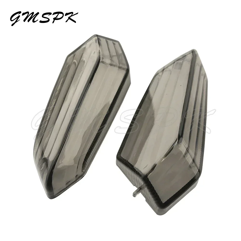 2/4PCS Motorcycle Clear Smoke Turn Signal Light Lens Cover Fit for KAWASAKI Z300 Z750 Z1000 NINJA Versys 650 1000 ER-6N ER6N/F/R