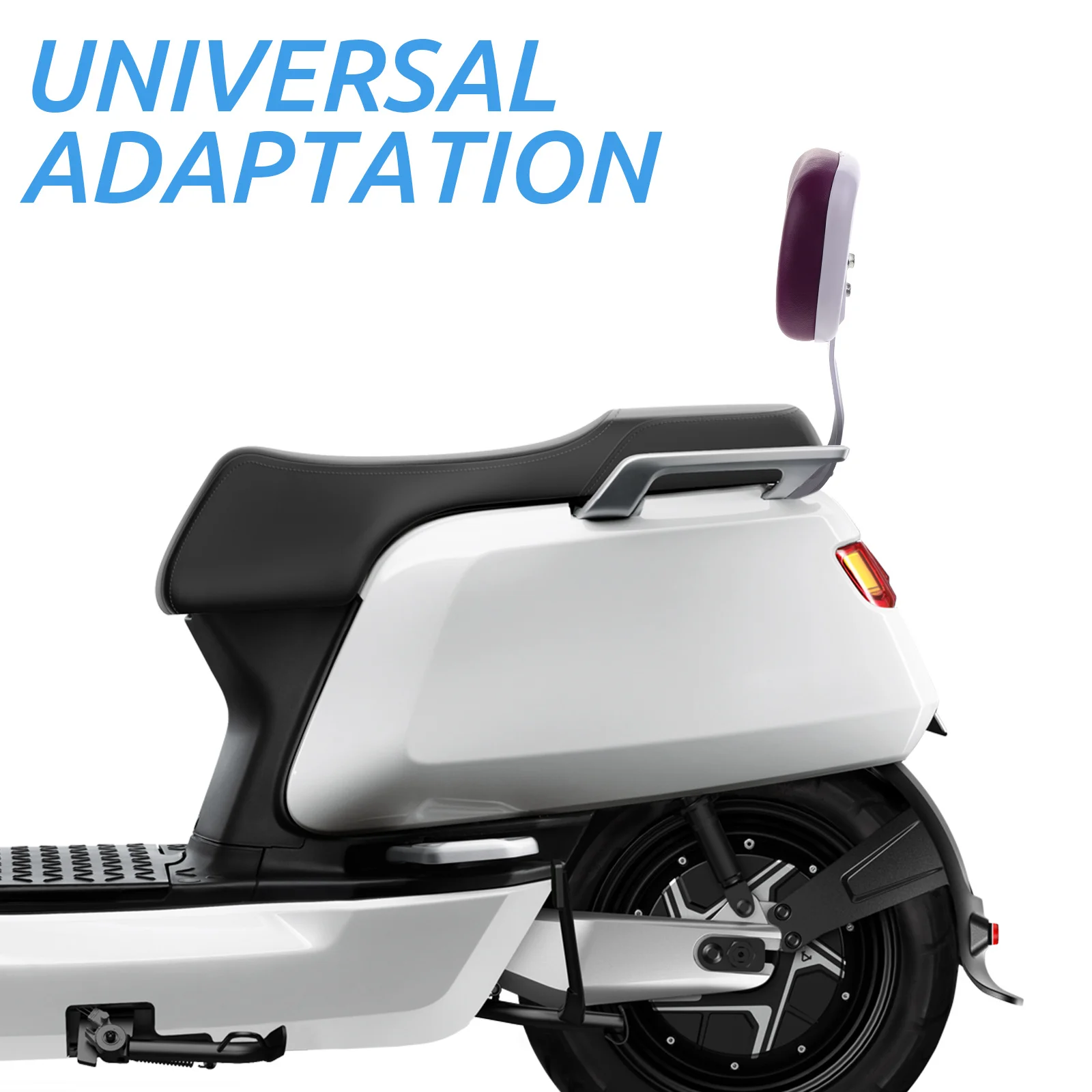 وسادة مسند ظهر عالمية للدراجة، وسادة ظهر آمنة للدراجات الإلكترونية، تجربة مريحة، قابلية تطبيق واسعة، تركيب بسيط