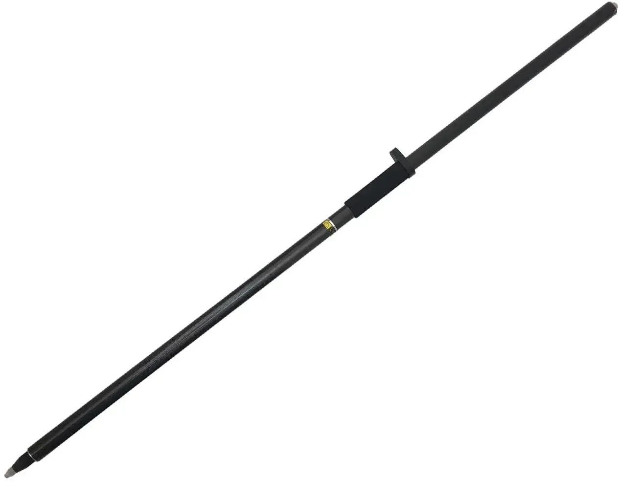 Telescopic Carbon Fiber GPS Pole Rover Rod 2M 2 Section Two-Piece for Land Surveying GPS GNSS Accessory Instruments