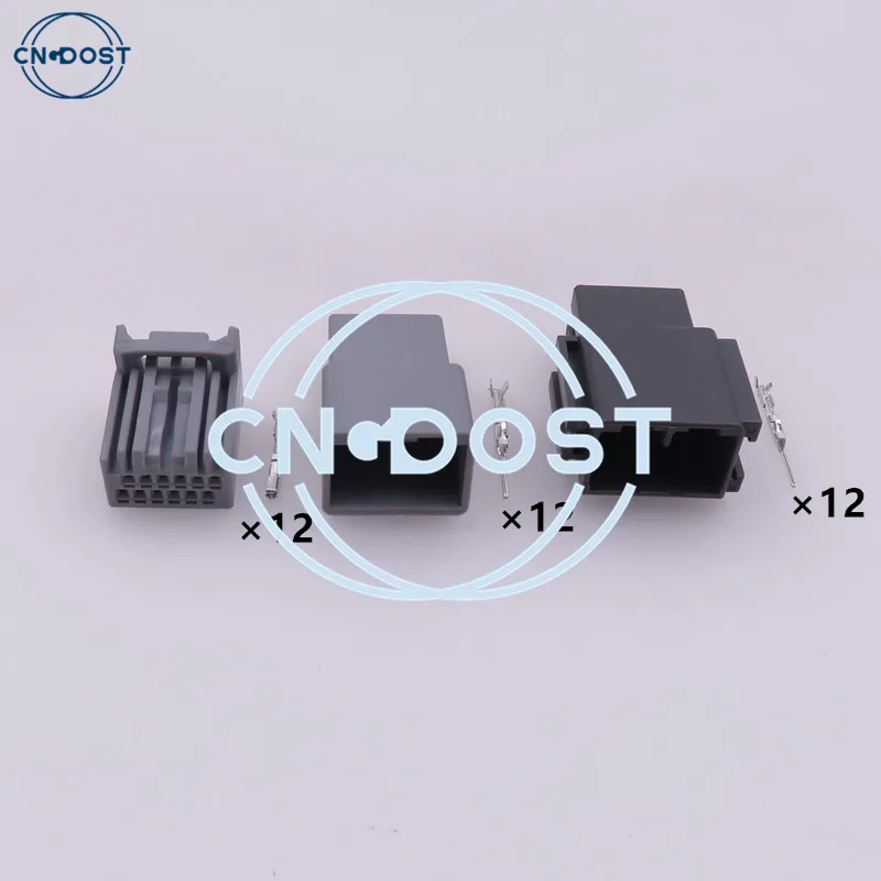 1 Set 12 Pin 0.7 Series Car Multimedia CD Navigation Host Instrument Connector Plug AC Assembly MX34012SF1 MX34012PF1