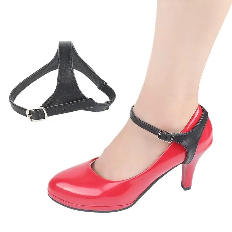 1 Paar High Heels Bündel Schuhbänder zum Fixieren, rutschfeste Riemen, Damen Schnürschuhbänder, Schuhzubehör – Detail 14