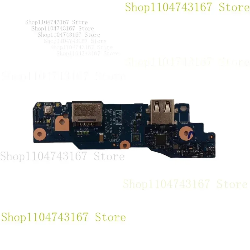 

QIN Новый NS-E211 5C51R61936 5C51C94270 для Thinkpad E14 gen4 21E3 21E4 Плата кнопок переключателя питания USB RJ45 Плата сетевого интерфейса