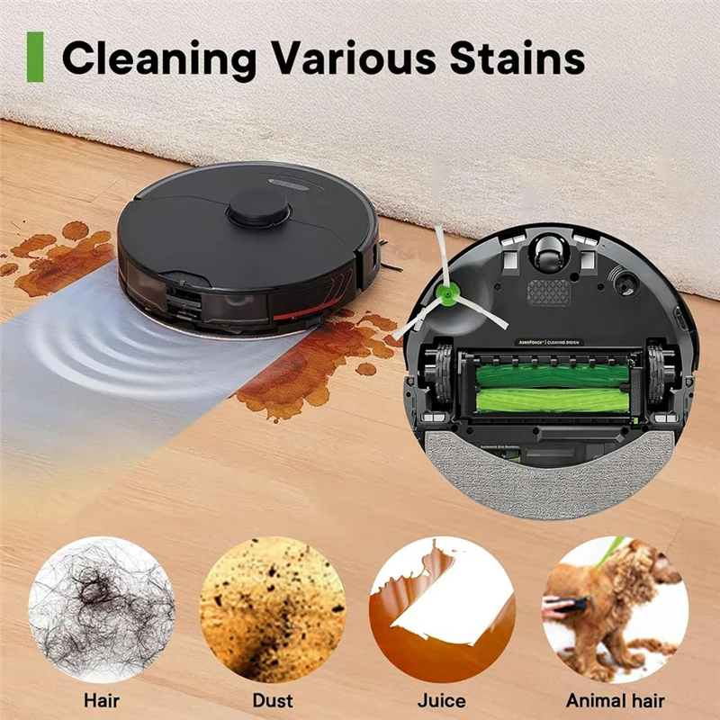 

Набор аксессуаров для доставки 24 часа для Irobot Roomba Combo 10 Max, Combo J9 + Combo J7 +/Plus, сумки для швабры с фильтром и щеткой