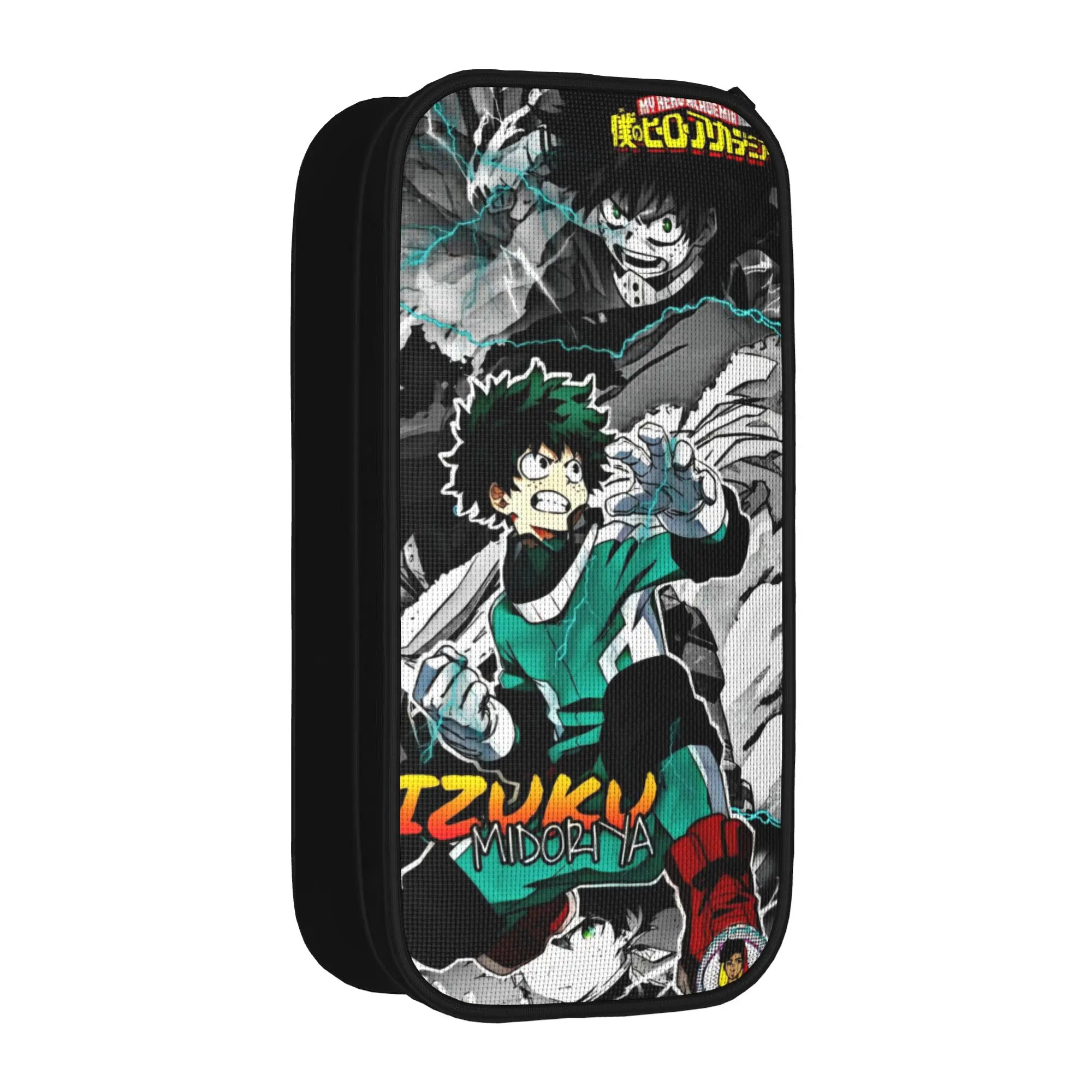 

My Hero Academias Pencil Case Double Layer Large-capacity Office Accessories Pencil Box Amazing Gift