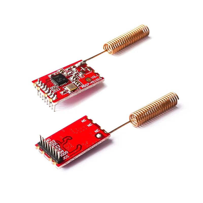 Industrial Grade Wireless Module 433MHz/CC1101/SI4432 RF Data Transceiver Serial Communication Transparent Transmission