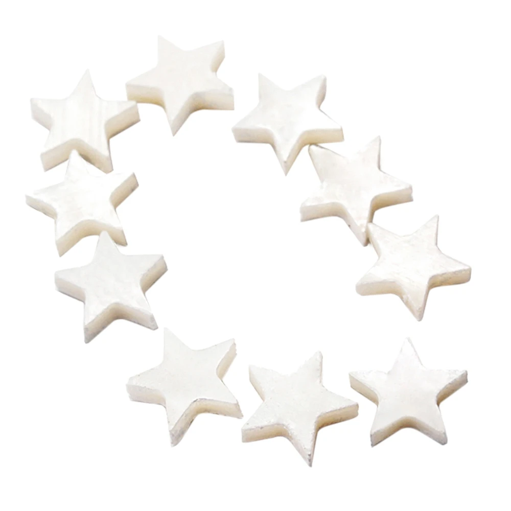 

10Pcs Pearl Shell Fret Inlay Markers Star Shaped Guitar Fretboard Dots for Guitar Ukulele Banjo Mandolin Decoration