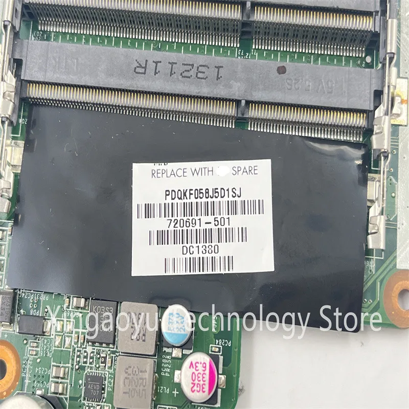 Imagem -05 - Original para hp Pavilon 14-e 15-e 17-e R75 Laptop Motherboard para Amd Da0r75mb6c1 720691601 501 100 Teste ok