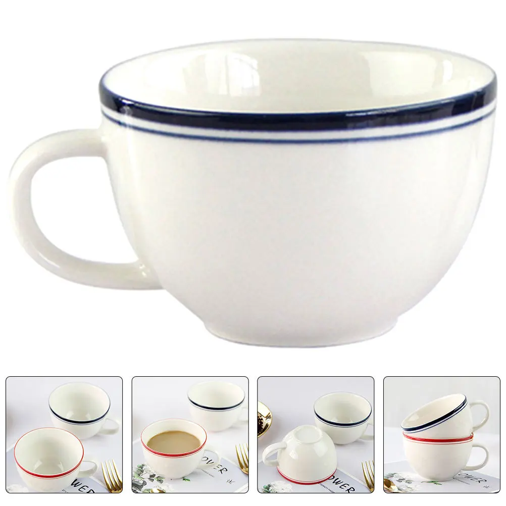 

Ceramic Coffee Mug Retro Design Microwave Safe Tea Cup for Home Kitchen Office Bar Latte Cappuccino Drinkware Gift Idea