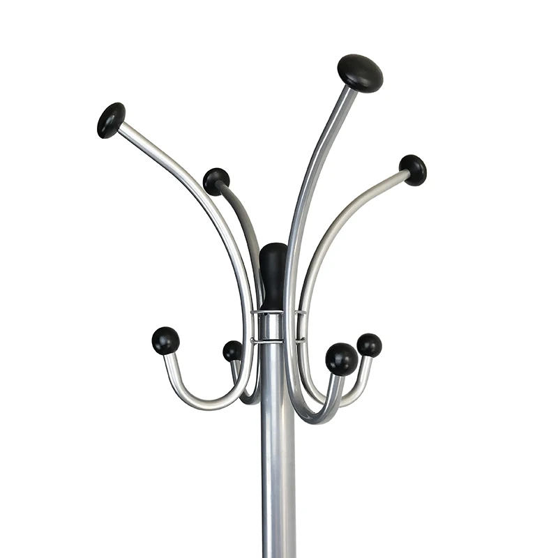 Metal Coat  with 12 Hook Hanger Display Hall Hat Stand Clothing Rack